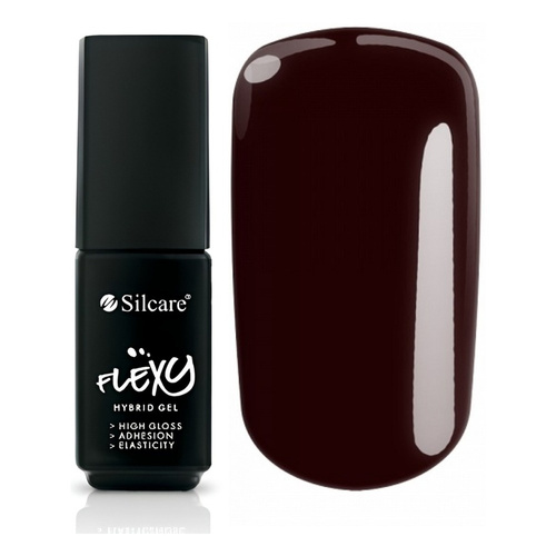 Silcare Flexy UV/LED Hybrid Nail Polish 145 Blackcurrant 4.5g