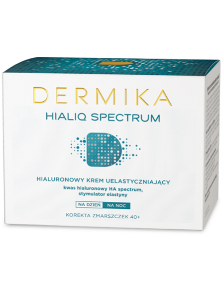 DERMIKA Hialiq Spectrum Hialuronowy Krem uelastyczniający, korekta zmarszczek 40 + , 50ml