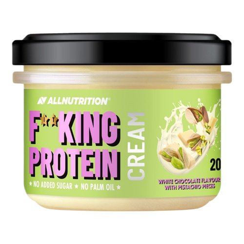 Allnutrition Fitking Protein Cream Biała Czekolada z Kawałkami Pistacji 200g
