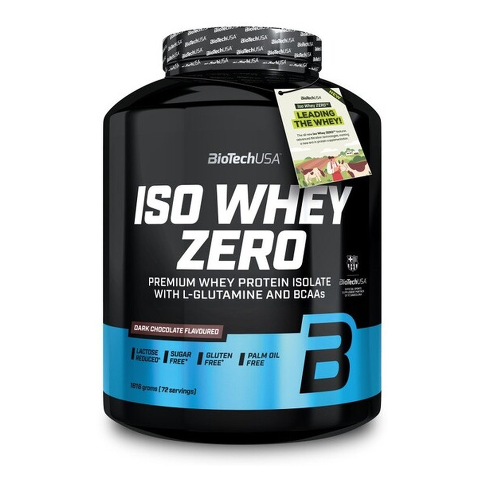 BioTechUSA Iso Whey Zero Whey Protein Isolate Dark Chocolate 1816g