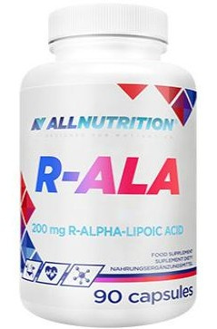 Allnutrition R-ALA 200mg Alpha-Lipoic Acid Supplement 90 Capsules