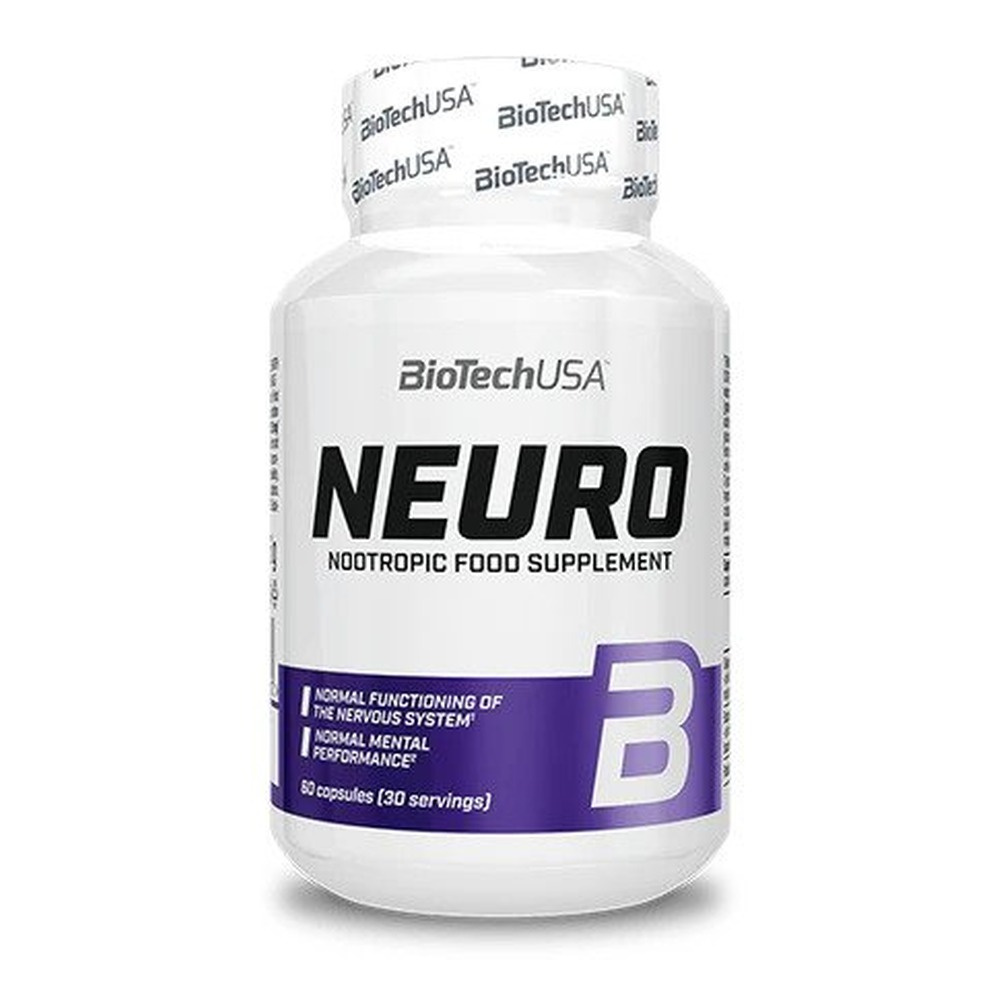 BioTechUSA Neuro Kapsułki z witaminami, minerałami i składnikami roślinnymi 60 kapsułek