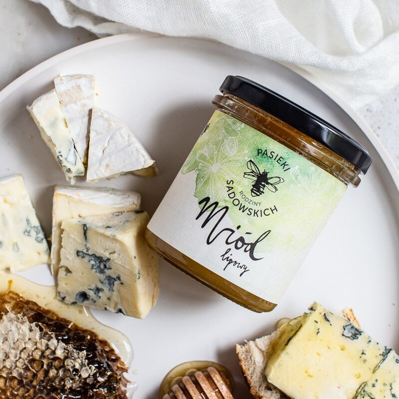 Pasieki Sadowskich Miod Lipowy 450g