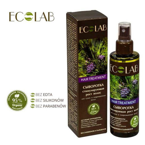 ECO LABORATORIE Serum for Dry and Damaged Hair Stimulating Growth 200ml
