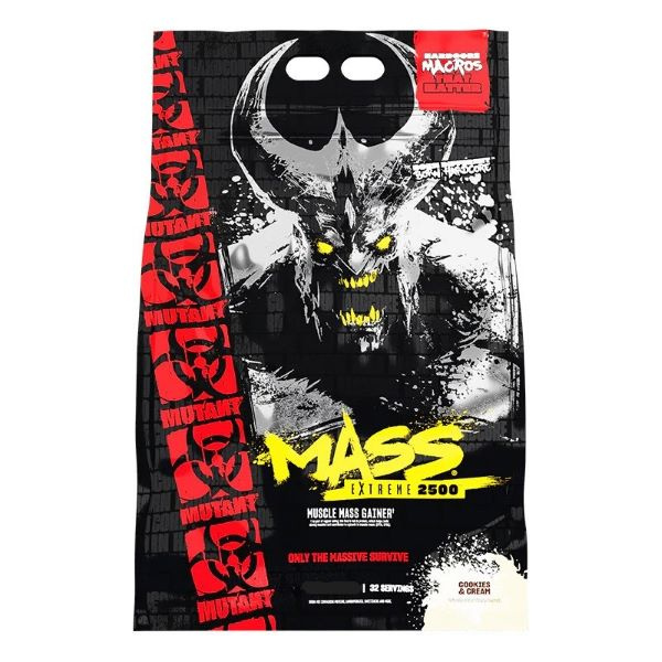 Mutant Mass Extreme 2500, Cookies & Cream - 9070g