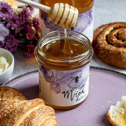 Pasieki Sadowskich Miód Faceliowy 450g