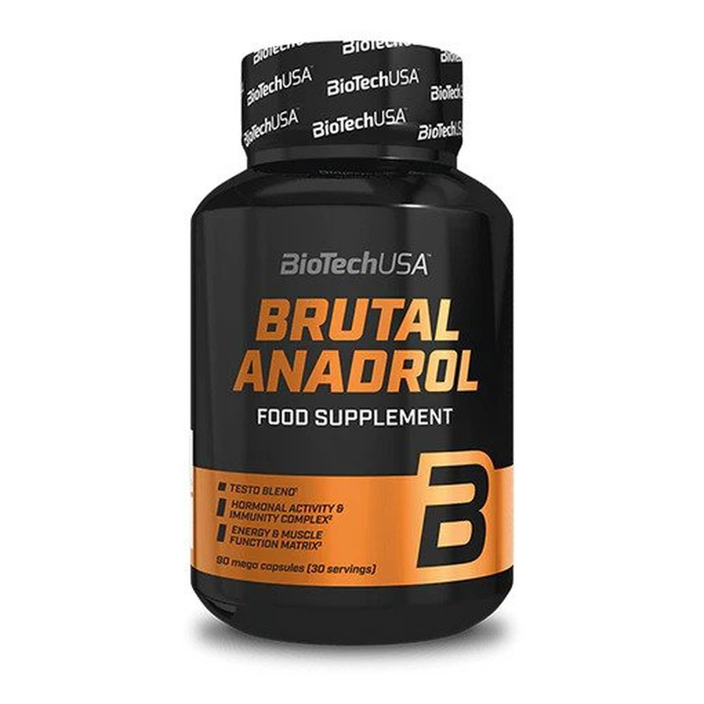BioTechUSA Brutal Anadrol Suplement Przedtreningowy na Wydajność 90 Kapsułek