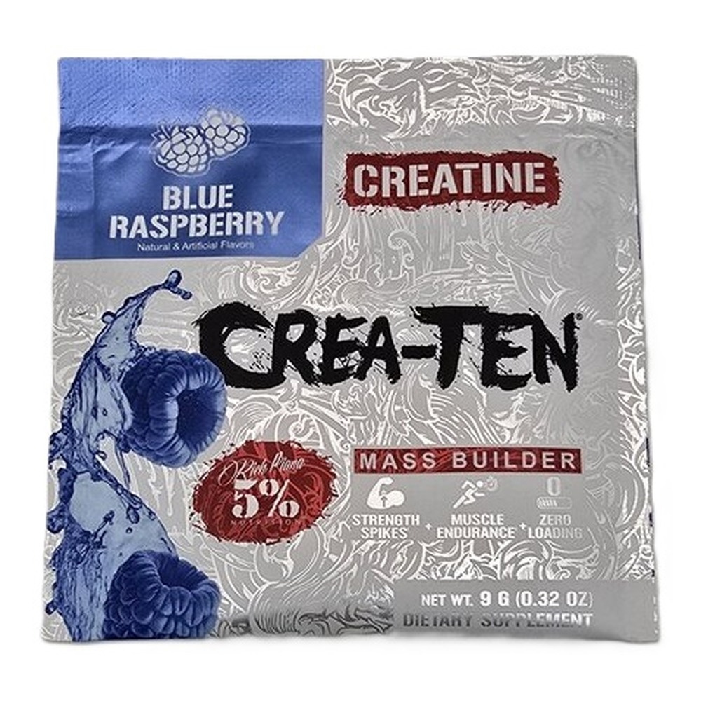 5% Nutrition Crea-TEN Legendary Series Kreatyna Niebieska Malina 9g