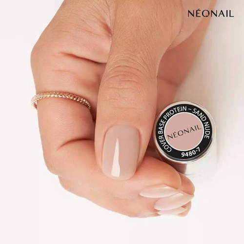 NeoNail UV/LED Baza Hybrydowa Cover Base Protein Sand Nude 7.2ml