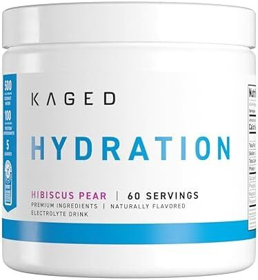 Kaged Muscle Hydration Elektrolity w Proszku na Nawodnienie o Smaku Hibiskusa i Gruszki 294g