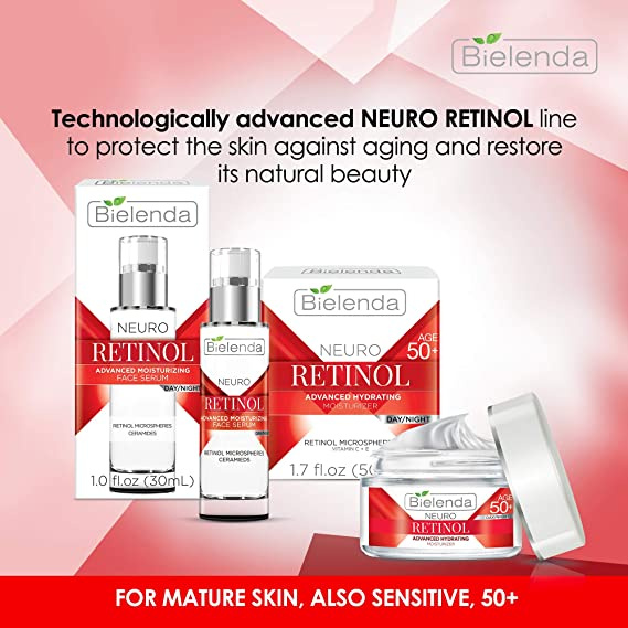 Bielenda Neuro Retinol Odmładzające Serum do Twarzy na Dzień i na Noc 30ml
