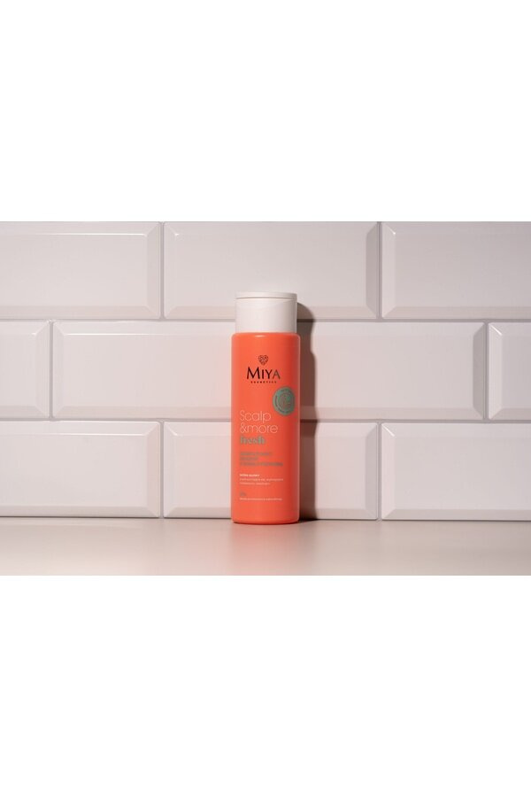 Miya Scalp & More Fresh Normalizujący Szampon z Trawą Cytrynową do Przetłuszczającej się i Swędzącej Skóry Głowy 300ml