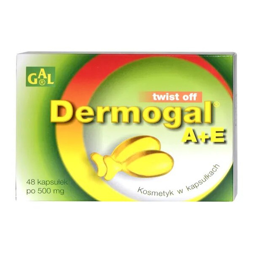 Dermogal A+E Cosmetics in Twist Off Capsules 48 Pieces
