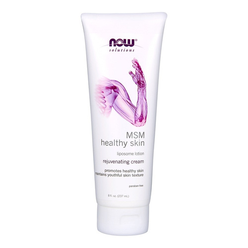 NOW Foods MSM Healthy Skin Liposome Lotion Młodzieńcza Zdrowa i Promienna Skóra 237ml