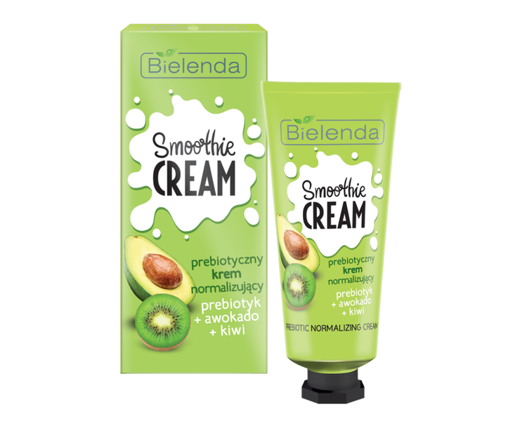 BIELENDA SMOOTHIE Cream prebiotic normalizing Cream avocado + kiwi, 50ml