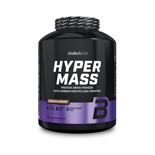 BioTechUSA Hyper Mass Cookies and Cream Gainer Powder for Muscle Mass Growth 4000g