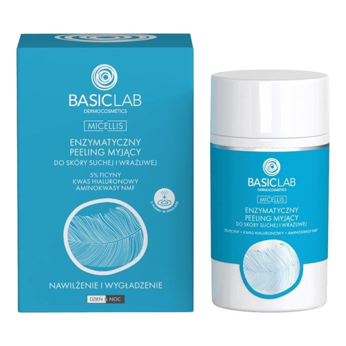 BasicLab Micellis Enzymatyczny Peeling Oczyszczający 35g