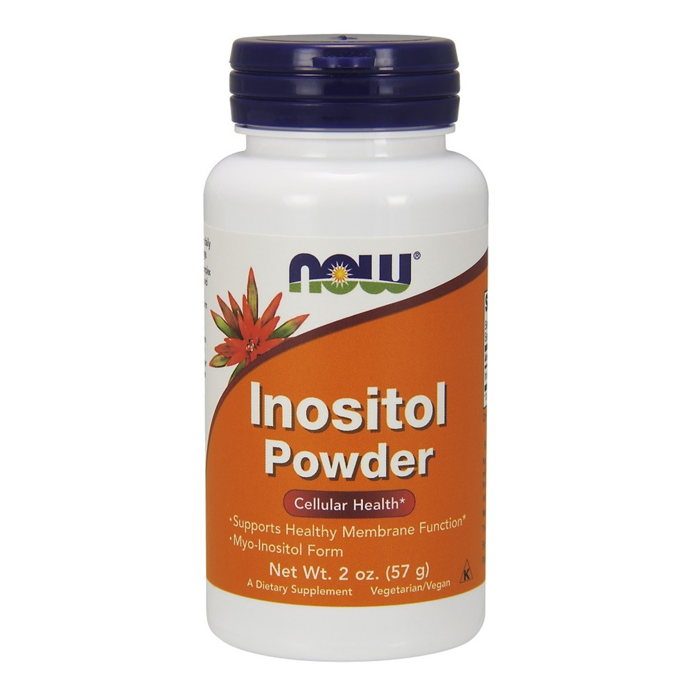 NOW Foods Inositol Powder For Healthy Membrane Function 57g