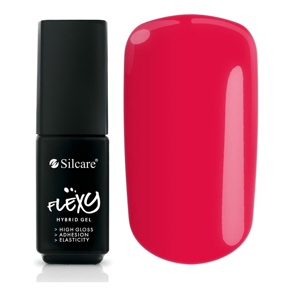 Silcare Flexy UV/LED Hybrid Nail Polish 14 Classic Red 4.5g