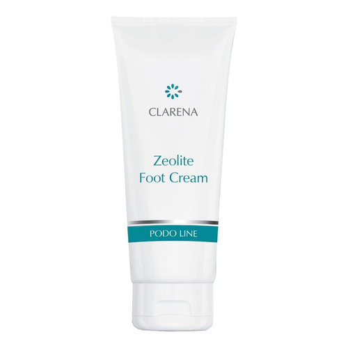 Clarena Podo Line Zeolite Foot Cream Specjalistyczny Krem do Pielęgnacji Zrogowaciałej i Pękającej Skóry Stóp 100ml