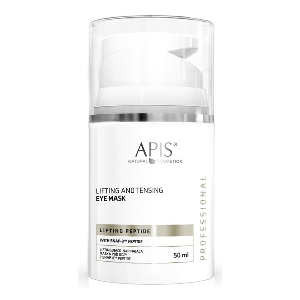 Apis Professional Lifting Peptide Lifting and Tightening Eye Mask with SNAP-8 Peptide for Mature Skin 50ml