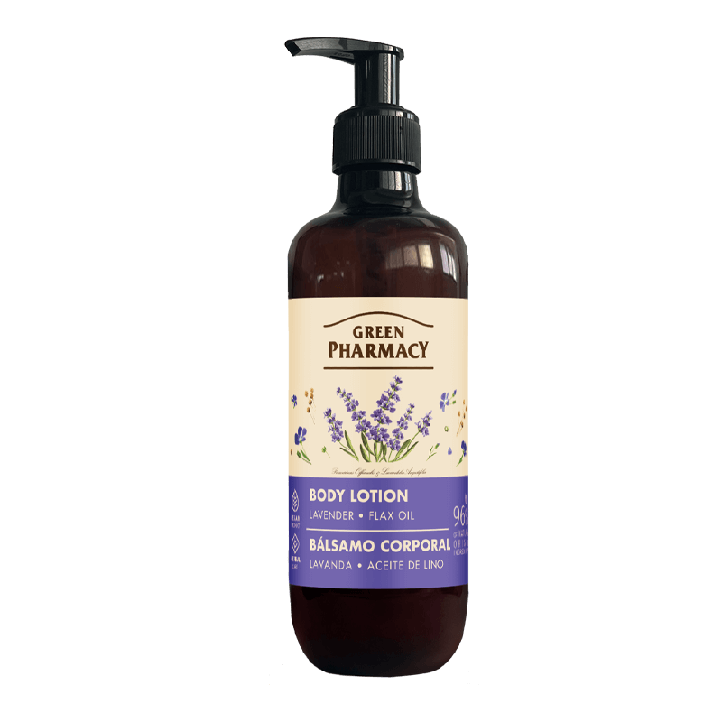 Green Pharmacy Balsam do Ciała Lawenda i Olejek Lniany 400ml