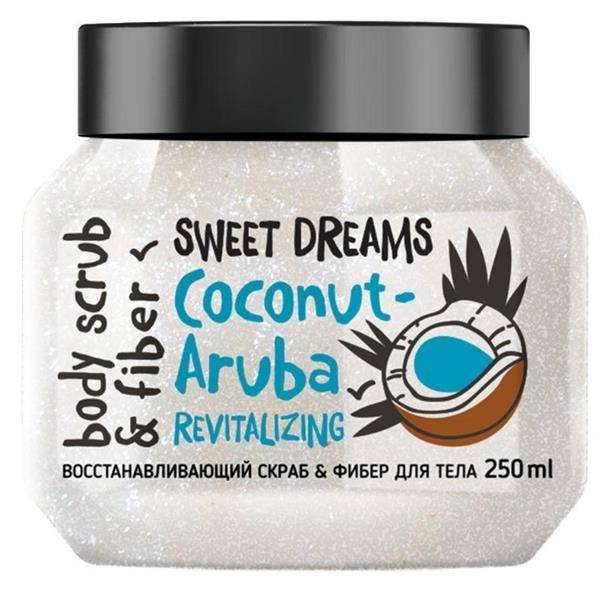 BISOU Odbudowujący Scrub Do Ciała Kokos Aruba 250ML