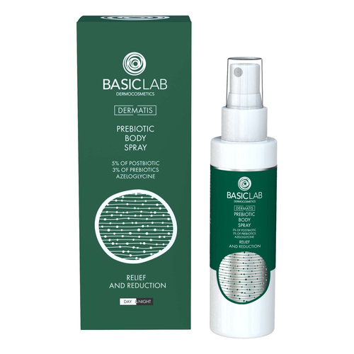 BasicLab Dermocosmetics Dermatis Prebiotyczny Spray do Ciała 100ml