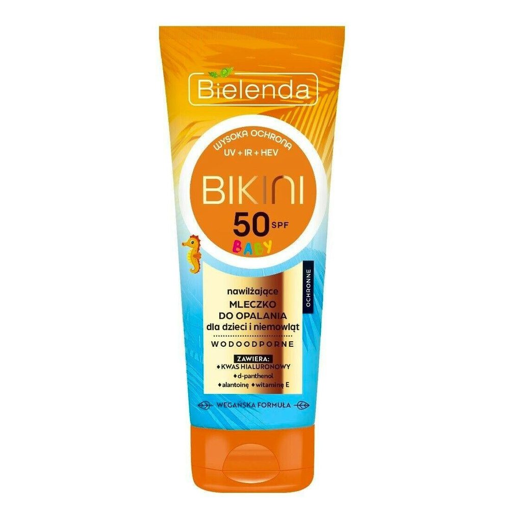 Bielenda Bikini Baby UV + IR + HEV Protective Milk for Children and Babies from 6 Months of Age SPF50 100ml