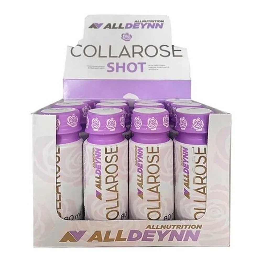 AllDeynn Collarose Shot, Raspberry Wild Strawberry (EAN 5902837763224) - 12 x 80 ml.