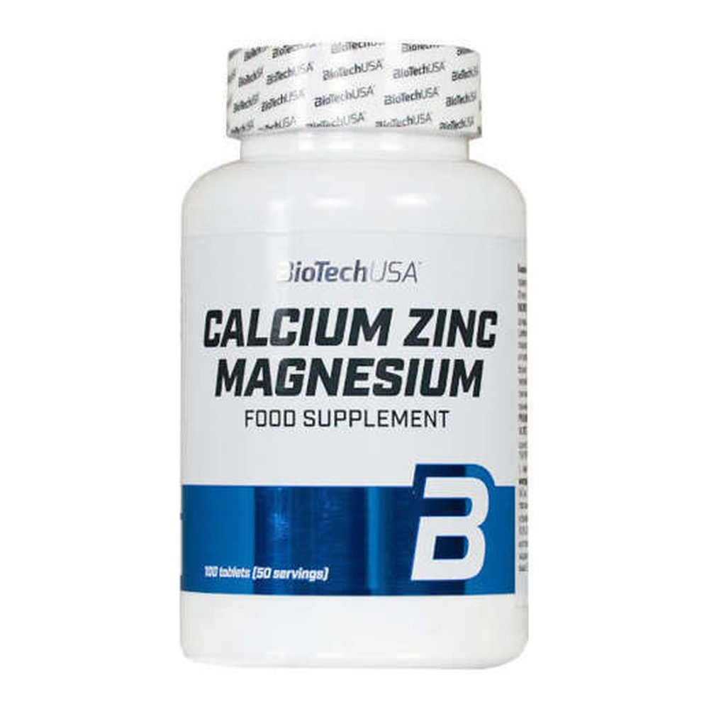 BioTechUSA Calcium Zinc Magnesium for Active Kompleks minerałów 100 tabletek