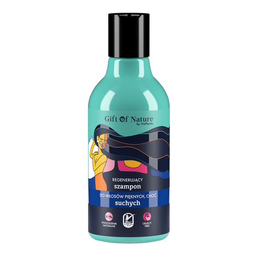 Gift of Nature Regenerating Cleanses Shampoo For Dry Hair Jasmine Vegan 300ml