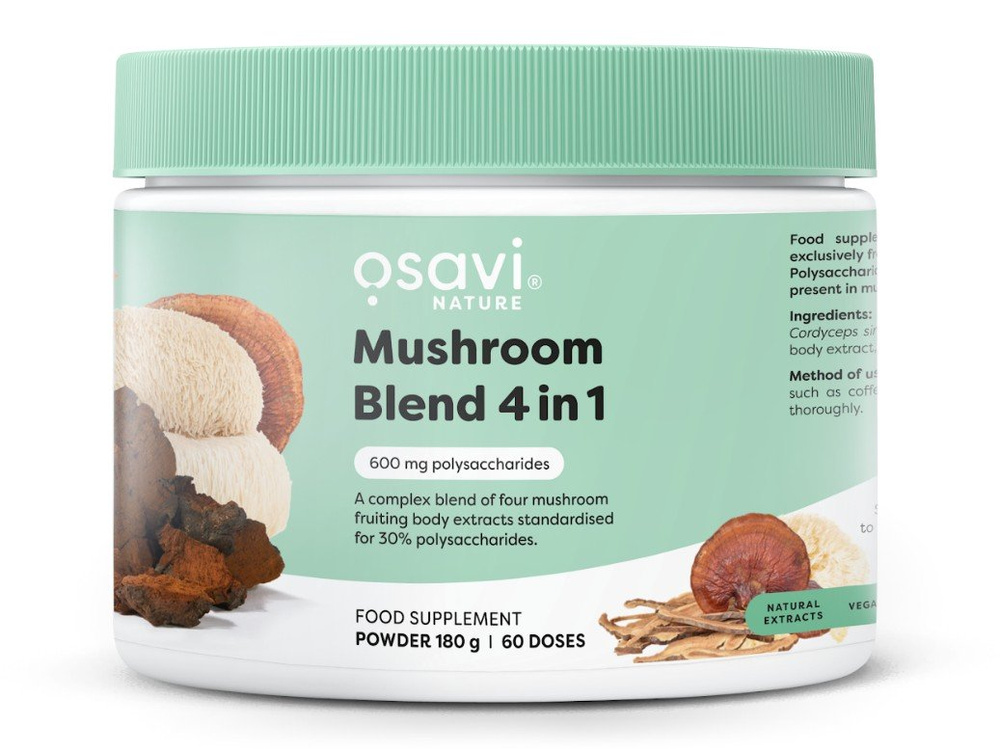 Osavi Mushroom Blend 4 in 1 Powder 180g