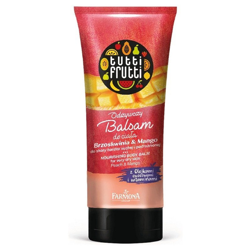 Tutti Frutti Moisturizing Sorbet Body Lotion Peach and Mango 200ml