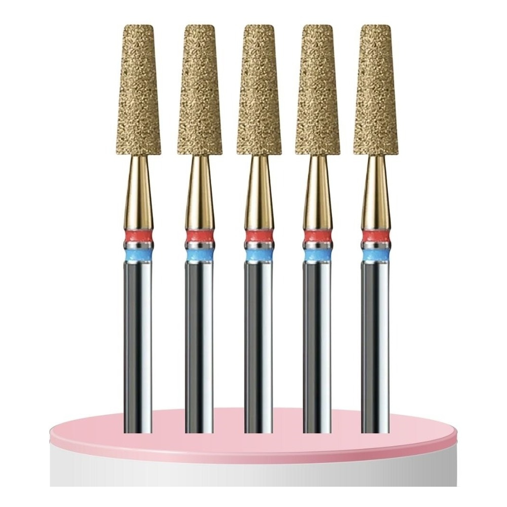 IQ Nails 2in1 Diamond Drill Bits Cut Cone 3.1mm 5 pcs