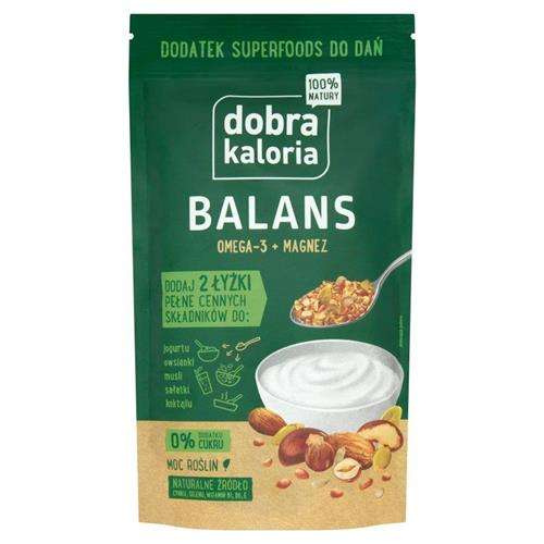 Dobra Kaloria Balance Omega-3 Acids Magnesium Vegetable Dish Supplement Source of Zinc and Iron 200g