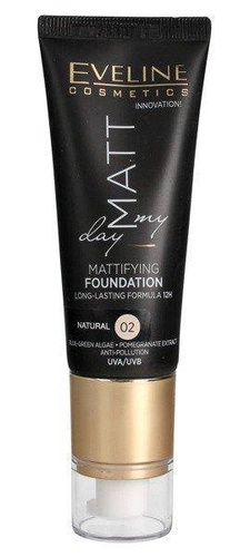 Eveline Matt My Day Facial Mattifying Foundation No. 02 Natural 40ml