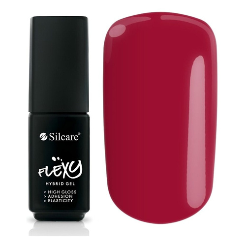 Silcare Flexy UV/LED Hybrid Nail Polish 31 Raspberry Velour 4.5g