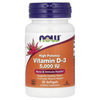 Now Foods Vitamin D-3 5000 IU 120 Supports Muscle, Immune System and Brain Function 30 Softgels