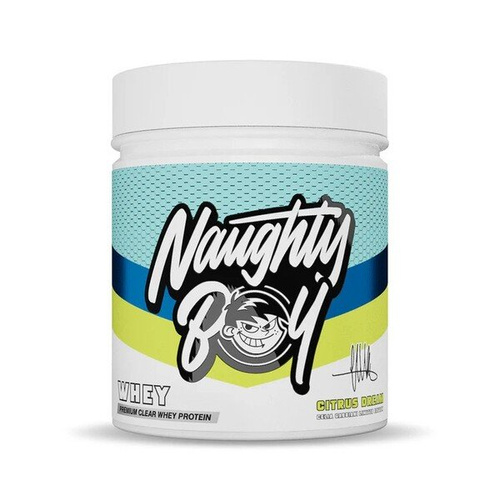 Naughty Boy Clear Whey Limited Edition Citrus Dream Odżywka Białkowa na Orzeźwienie i Budowę Mięśni 300g