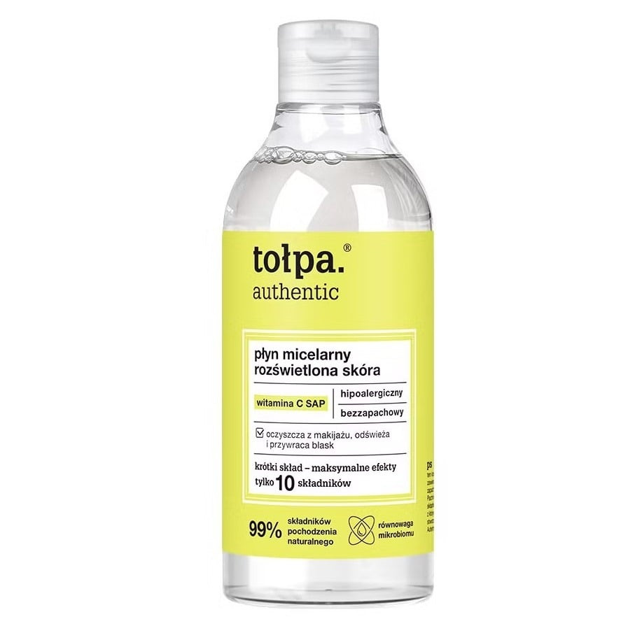 Tolpa Authentic Płyn Micelarny do Cery Szarej 300ml