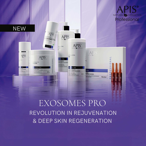 Apis Professional Exosomes Biostymulujące Mleczko z Roślinnymi Egzosomami dla Skóry Dojrzałej 500ml