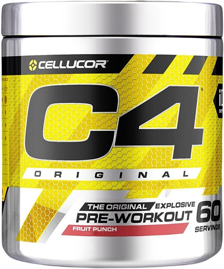 Cellucor C4 Original Odżywka Przedtreningowa na Energię i Skupienie Owocowy Poncz 408g