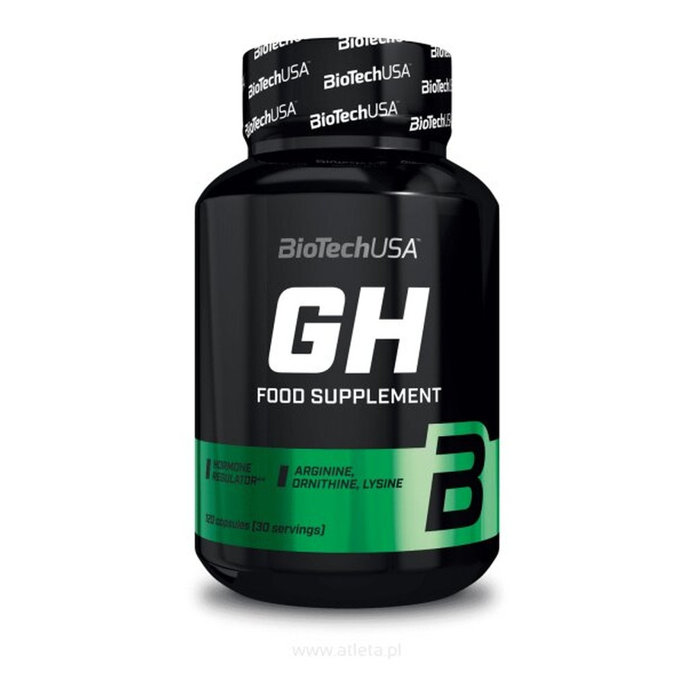 BioTechUSA GH Hormone Regulator Amino Acid & Vitamin B6 Capsules 120 caps