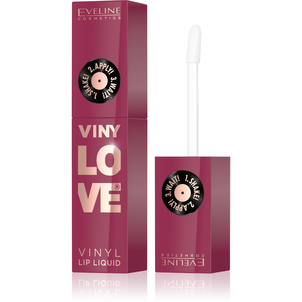 Eveline VinyLove Liquid Vinyl Lipstick with Gloss Effect No. 10 Blushy 4ml