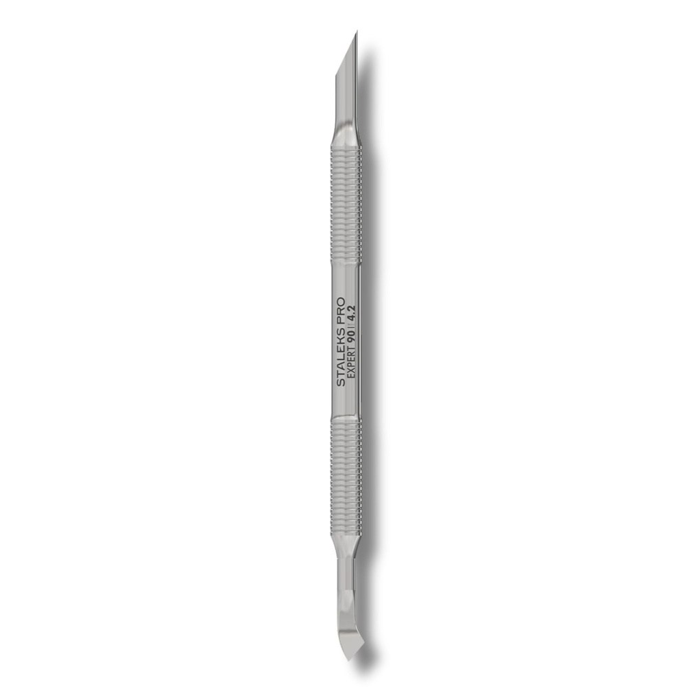 Staleks Pro Kopytko do Manicure EXPERT 90 TYPE 4.2 Kopytko Skośne i Ostrze Wygięte 135mm 1 Sztuka