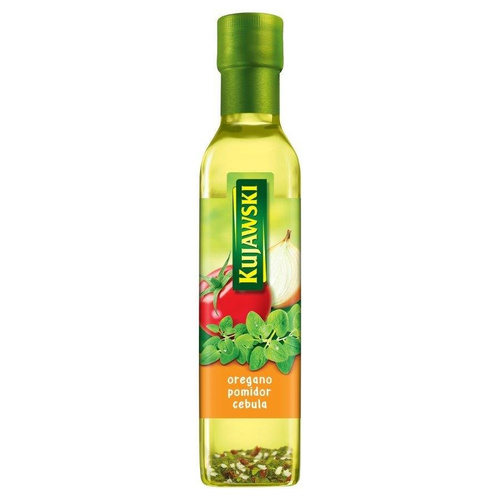 Kujawski Rapeseed Oil First Pressing with Oregano Tomatoes and Onion 250ml
