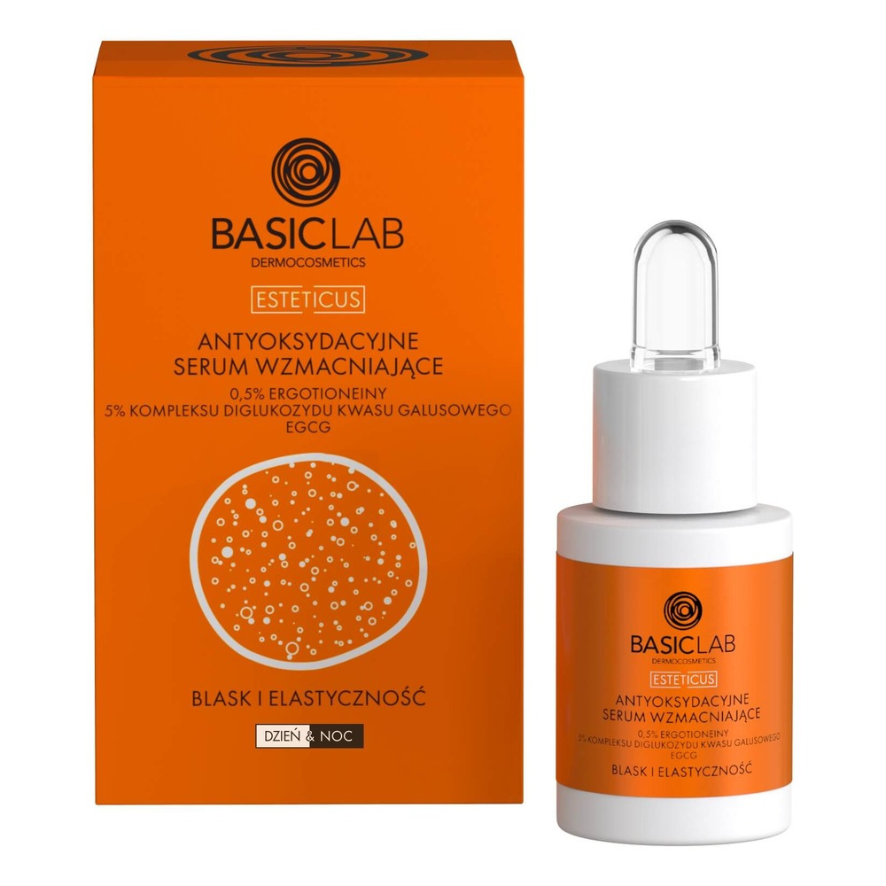 BasicLab Dermokosmetyki Esteticus Antyoksydacyjne Serum Wzmacniające 15ml