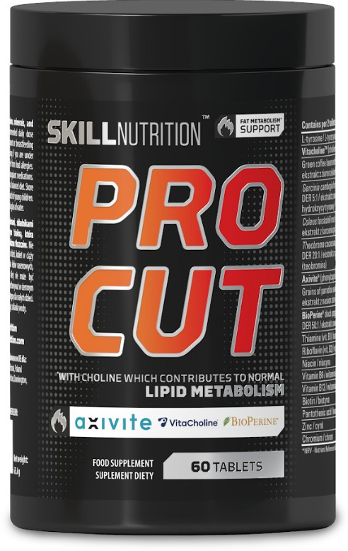 Skill Nutrition Pro Cut Fat Metabolism Support 60 Tablets