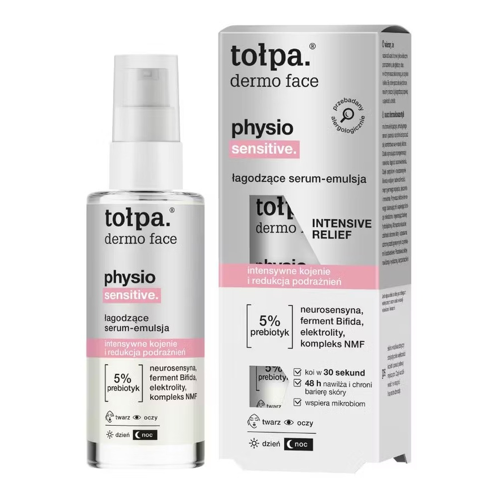 Tołpa dermo face physio sensitive. łagodzące serum-emulsja, 45ml